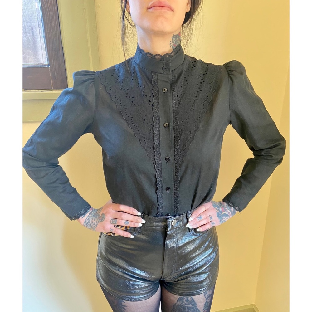 Vintage Victorian Style Blouse